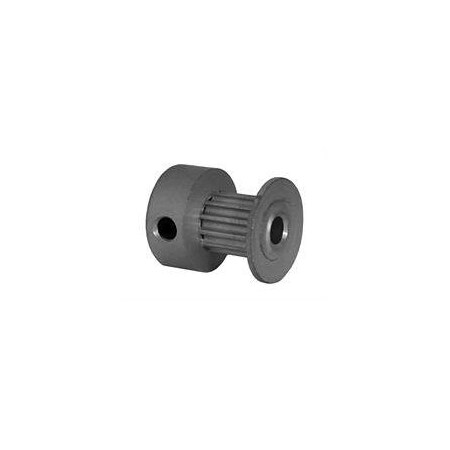 B&B Manufacturing 12-2P06-6CA1, Timing Pulley, Aluminum, Clear Anodized 12-2P06-6CA1